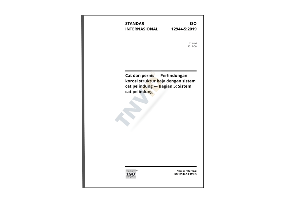 TNVID Standar ISO 12944-5;2019